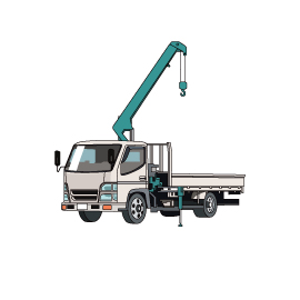 積載型トラッククレーン