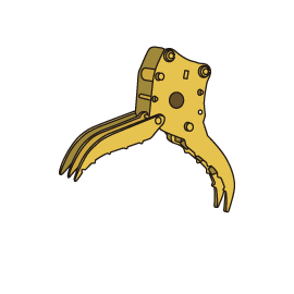 解体用つかみ機